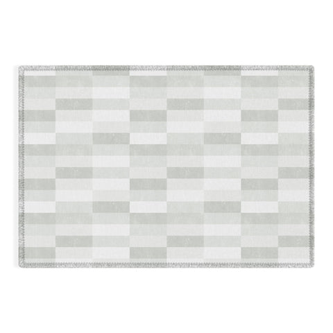 Little Arrow Design Co cosmo tile gray Outdoor Rug
