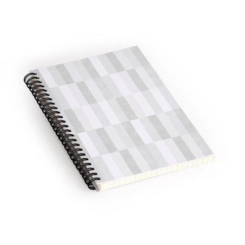 Little Arrow Design Co cosmo tile gray Spiral Notebook