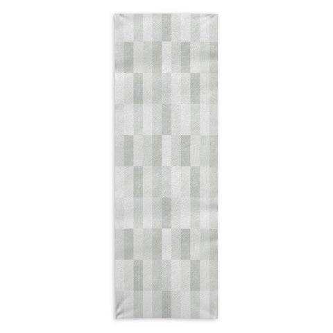 Little Arrow Design Co cosmo tile gray Yoga Towel