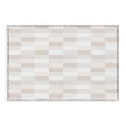 Little Arrow Design Co cosmo tile khaki Outdoor Rug