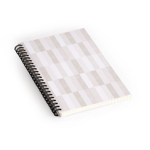 Little Arrow Design Co cosmo tile khaki Spiral Notebook