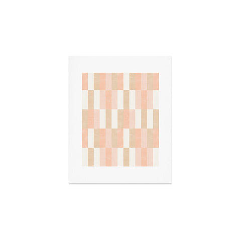 Little Arrow Design Co cosmo tile multi pink Art Print