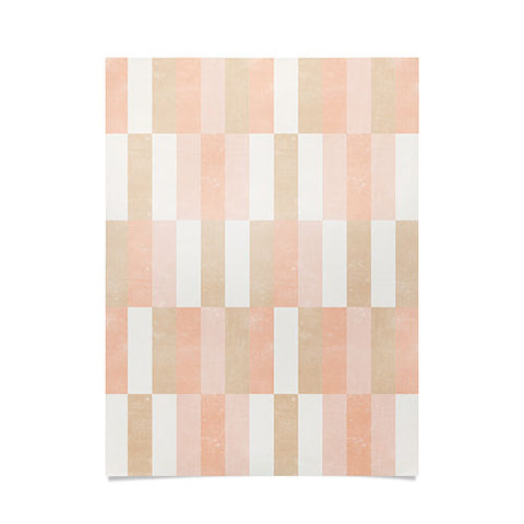 Little Arrow Design Co cosmo tile multi pink Poster