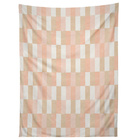 Little Arrow Design Co cosmo tile multi pink Tapestry