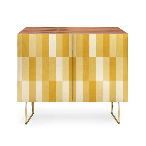 Little Arrow Design Co cosmo tile mustard Credenza