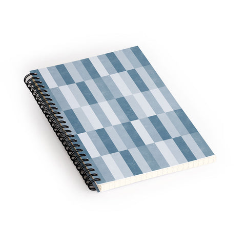 Little Arrow Design Co cosmo tile stone blue Spiral Notebook
