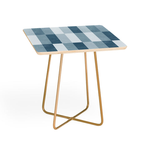 Little Arrow Design Co cosmo tile stone blue Side Table