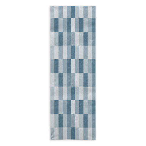 Little Arrow Design Co cosmo tile stone blue Yoga Towel