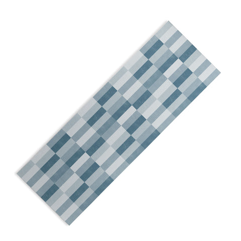 Little Arrow Design Co cosmo tile stone blue Yoga Mat