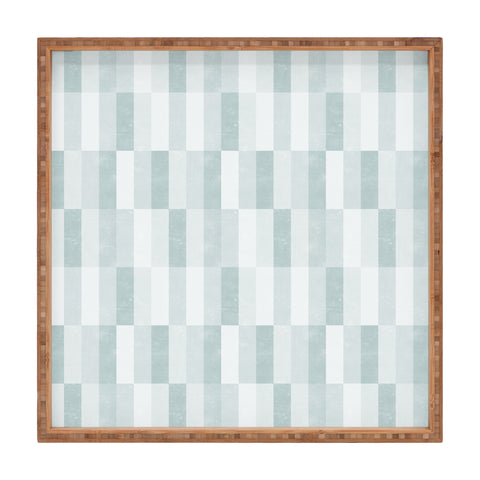 Little Arrow Design Co cosmo tile teal Square Tray