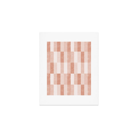 Little Arrow Design Co cosmo tile terracotta Art Print