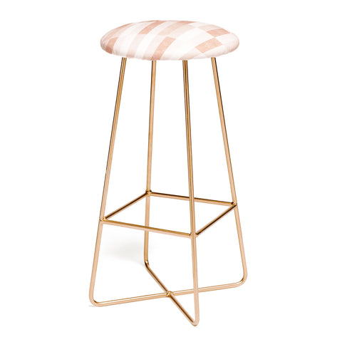 Little Arrow Design Co cosmo tile terracotta Bar Stool
