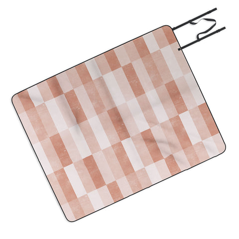 Little Arrow Design Co cosmo tile terracotta Picnic Blanket