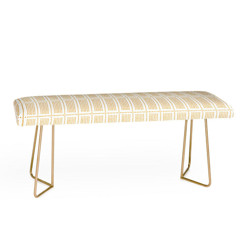 Little Arrow Design Co dotty boho geometric Bench