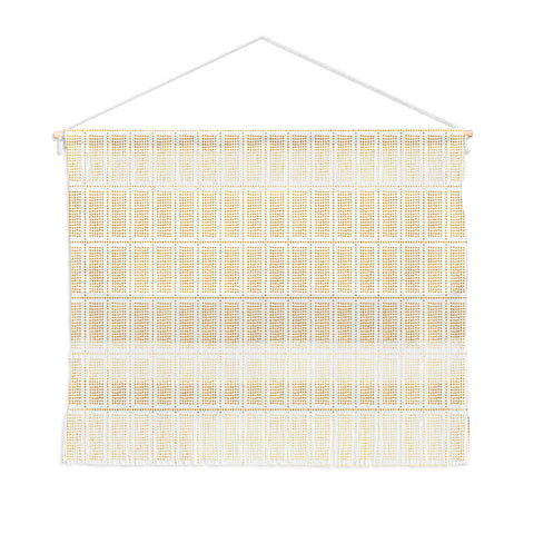 Little Arrow Design Co dotty boho geometric Wall Hanging Landscape