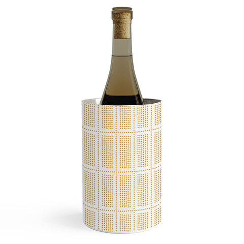 Little Arrow Design Co dotty boho geometric Wine Chiller