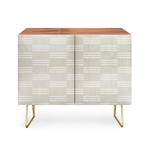 Little Arrow Design Co ella triple stripe stone Credenza