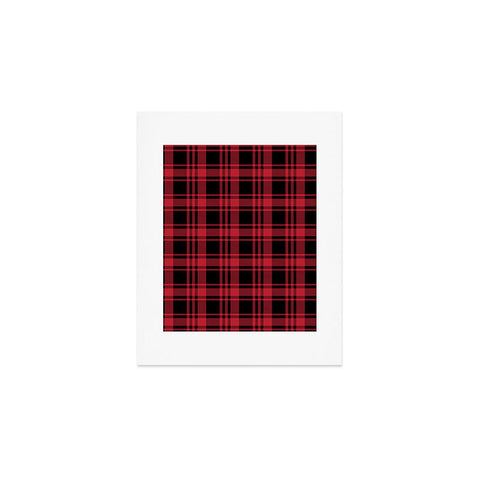 Little Arrow Design Co fall plaid Art Print