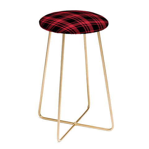 Little Arrow Design Co fall plaid Counter Stool
