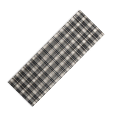 Little Arrow Design Co fall plaid tan neutrals Yoga Mat
