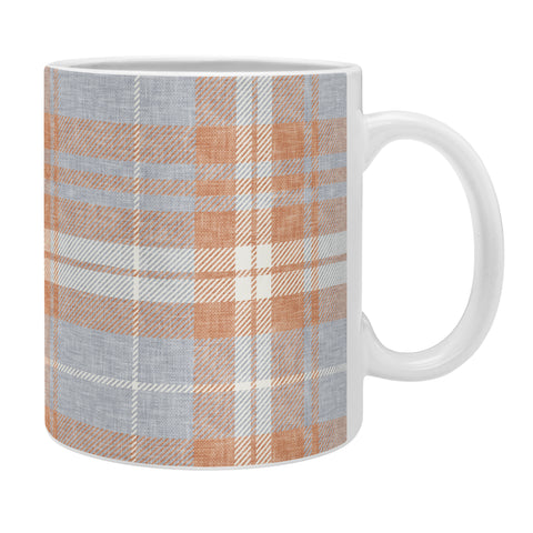 Little Arrow Design Co fall plaid warm neutrals Coffee Mug