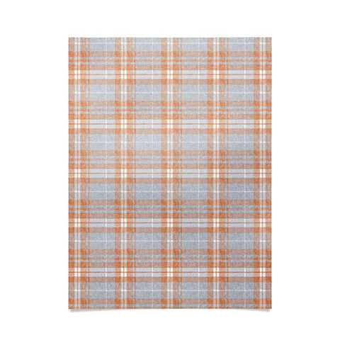 Little Arrow Design Co fall plaid warm neutrals Poster
