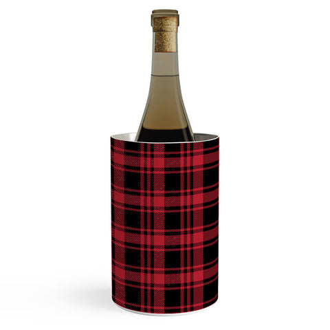 Little Arrow Design Co fall plaid Wine Chiller