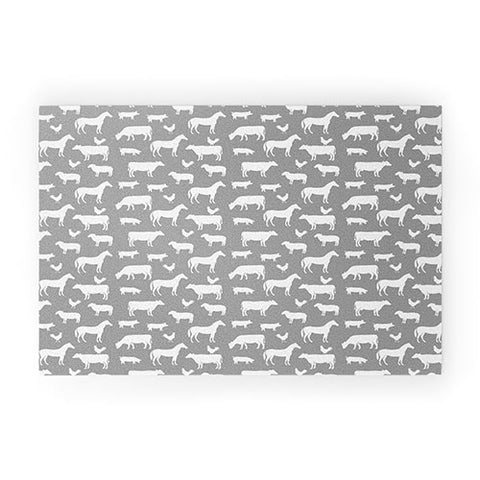 Little Arrow Design Co farm life Welcome Mat