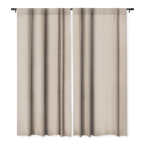 Little Arrow Design Co farmhouse diamonds blush Blackout Window Curtain
