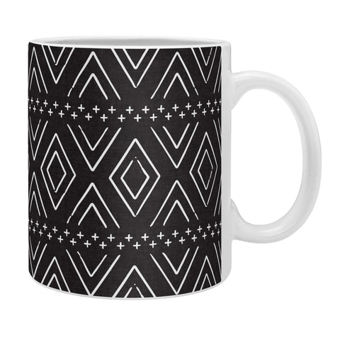 Little Arrow Design Co farmhouse diamonds ebony Coffee Mug