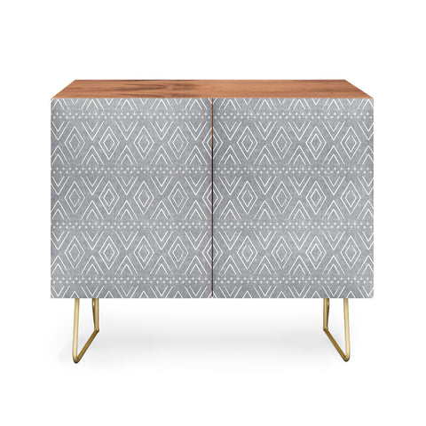Little Arrow Design Co farmhouse diamonds gray Credenza