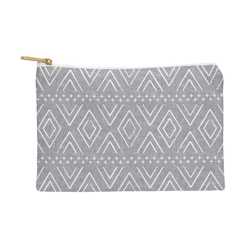 Little Arrow Design Co farmhouse diamonds gray Pouch