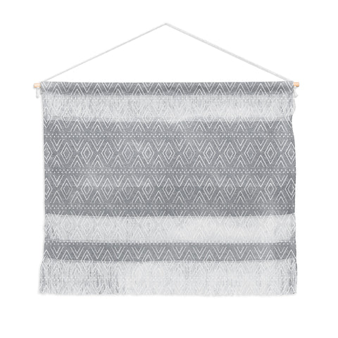 Little Arrow Design Co farmhouse diamonds gray Wall Hanging Landscape