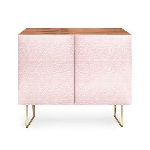 Little Arrow Design Co farmhouse diamonds pink Credenza