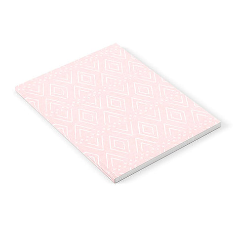 Little Arrow Design Co farmhouse diamonds pink Notebook