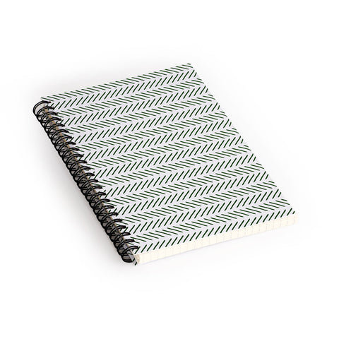 Little Arrow Design Co Farmhouse Stitch in Green Spiral Notebook