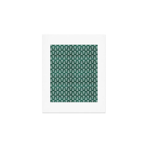 Little Arrow Design Co fern on forest Art Print