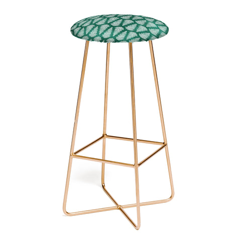 Little Arrow Design Co fern on forest Bar Stool