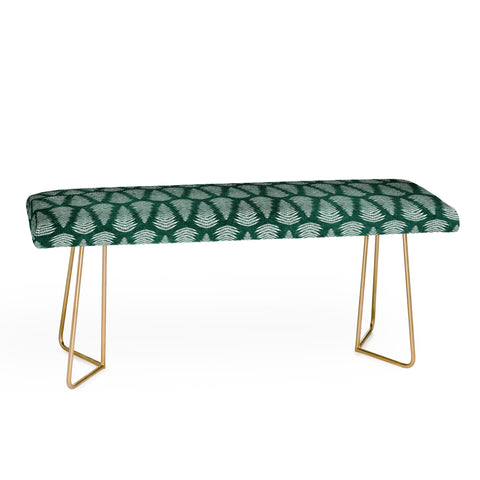 Little Arrow Design Co fern on forest Bench