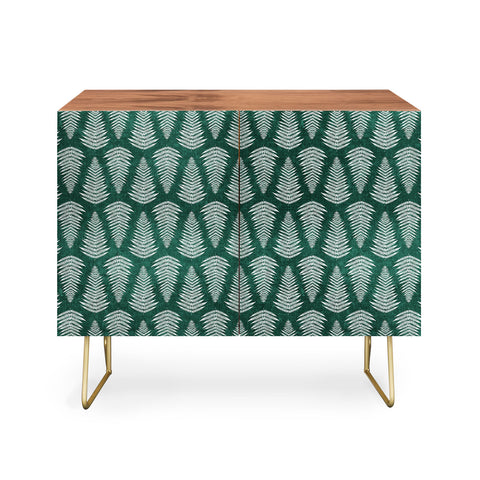 Little Arrow Design Co fern on forest Credenza