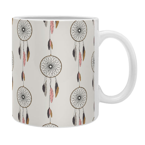 Little Arrow Design Co free spirit dreamcatcher Coffee Mug