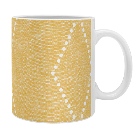 Little Arrow Design Co geo boho diamonds gold Coffee Mug