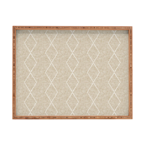 Little Arrow Design Co geometric boho diamonds Rectangular Tray