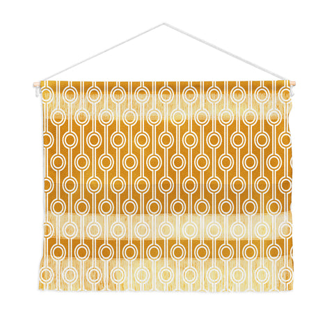 Little Arrow Design Co geometric chains gold Wall Hanging Landscape
