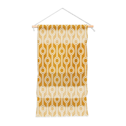 Little Arrow Design Co geometric chains gold Wall Hanging Portrait