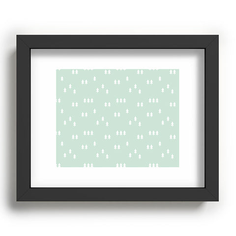 Little Arrow Design Co geometric evergreen Recessed Framing Rectangle