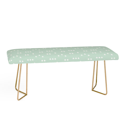 Little Arrow Design Co geometric evergreen Bench