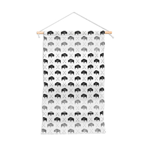 Little Arrow Design Co GREAT BUFFALO 1 Wall Hanging Portrait