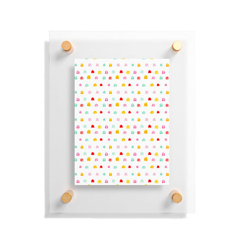 Little Arrow Design Co gum drops Floating Acrylic Print