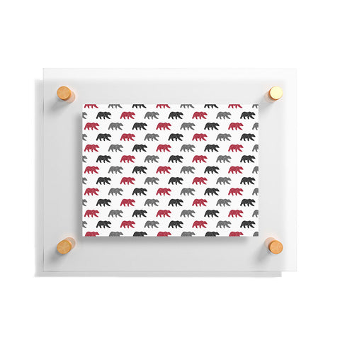 Little Arrow Design Co happy camper bears Floating Acrylic Print